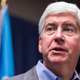 Former Michigan Governor Rick Snyder on January 27, 2016
